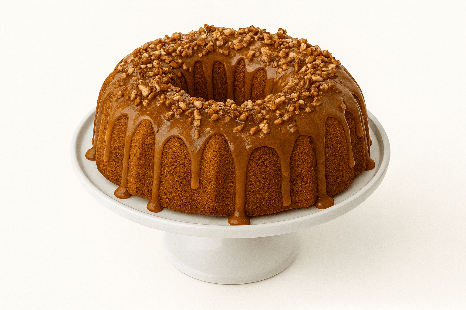 Pecan Praline Bundt Cake