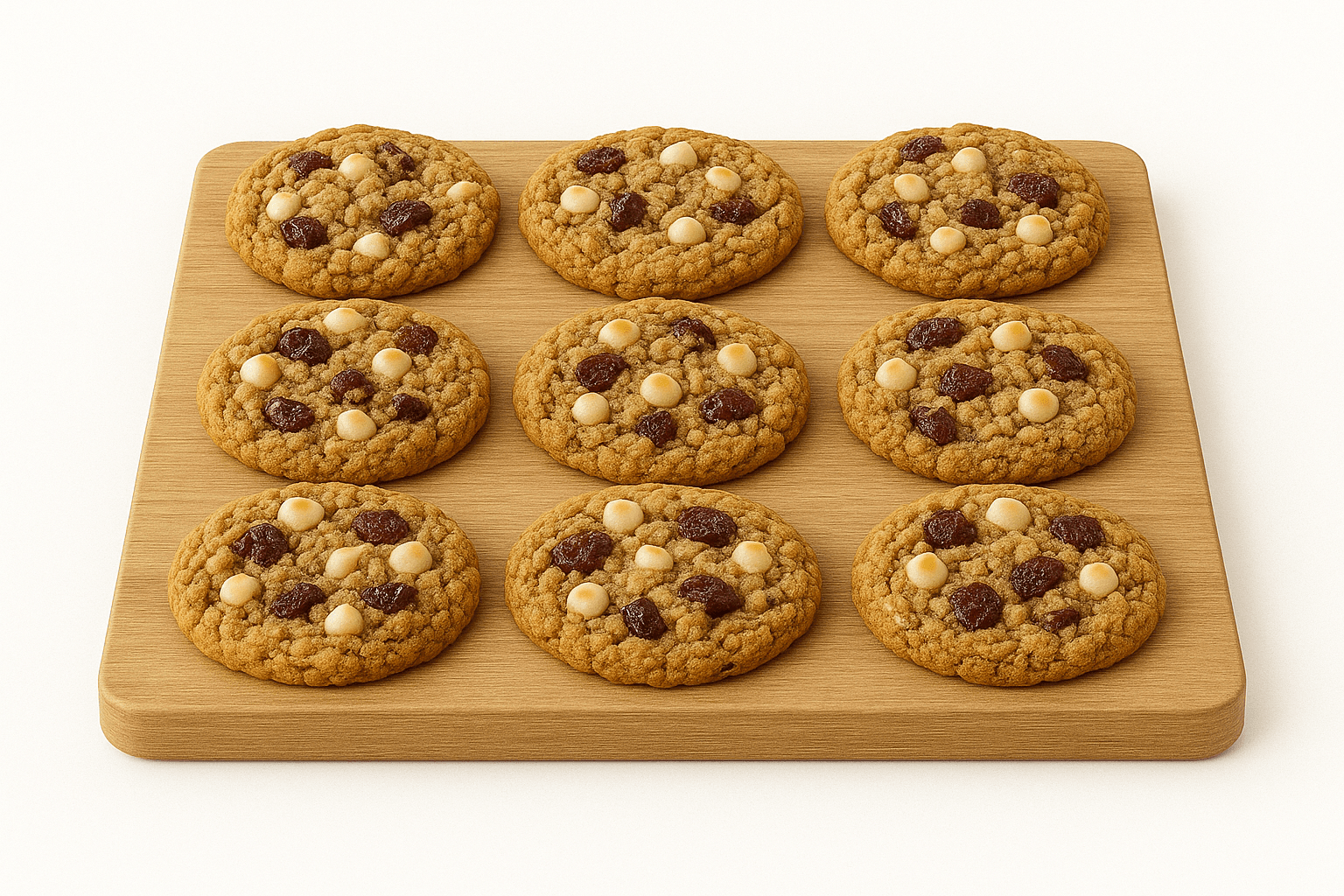 12x White Chocolate Cranberry Oatmeal Cookies